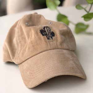 Cactus suede hat